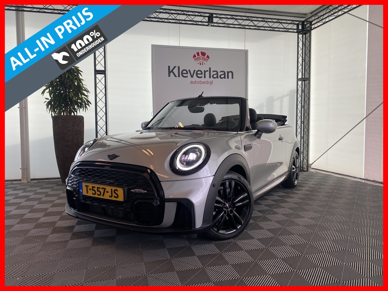 MINI Cabrio - 1.5 Cabrio Cooper Rockingham GT Edition | Automaat | Apple carplay | Navi | JCW Pakket | - AutoWereld.nl