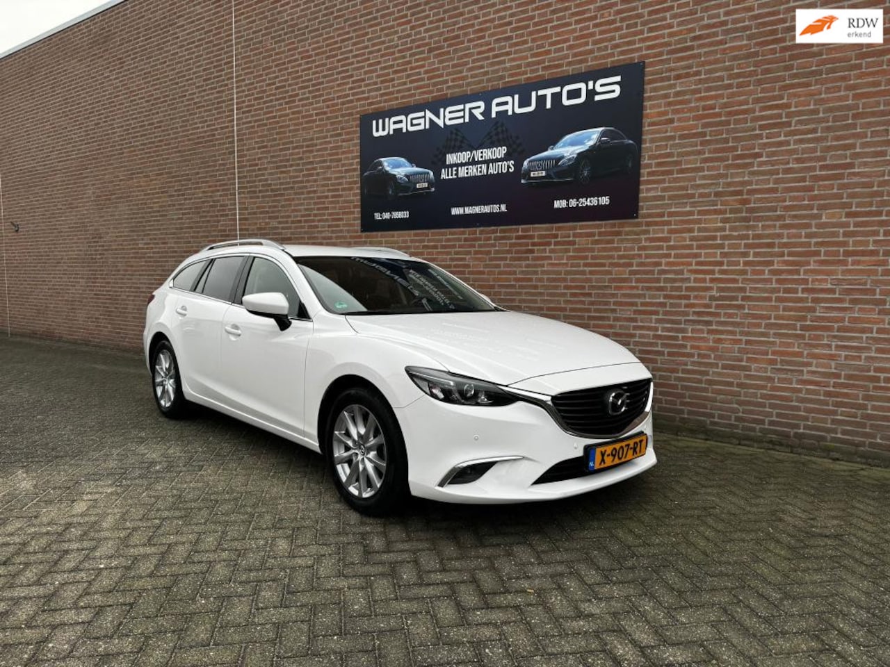 Mazda 6 Sportbreak - 2.2D SkyActiv-D 150 Skylease GT 2.2D SkyActiv-D 150 Skylease GT AUTOMAAT - AutoWereld.nl