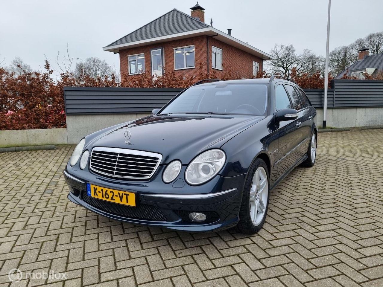 Mercedes-Benz E-klasse Combi - 55 AMG 2004 Smaragd zwart - AutoWereld.nl