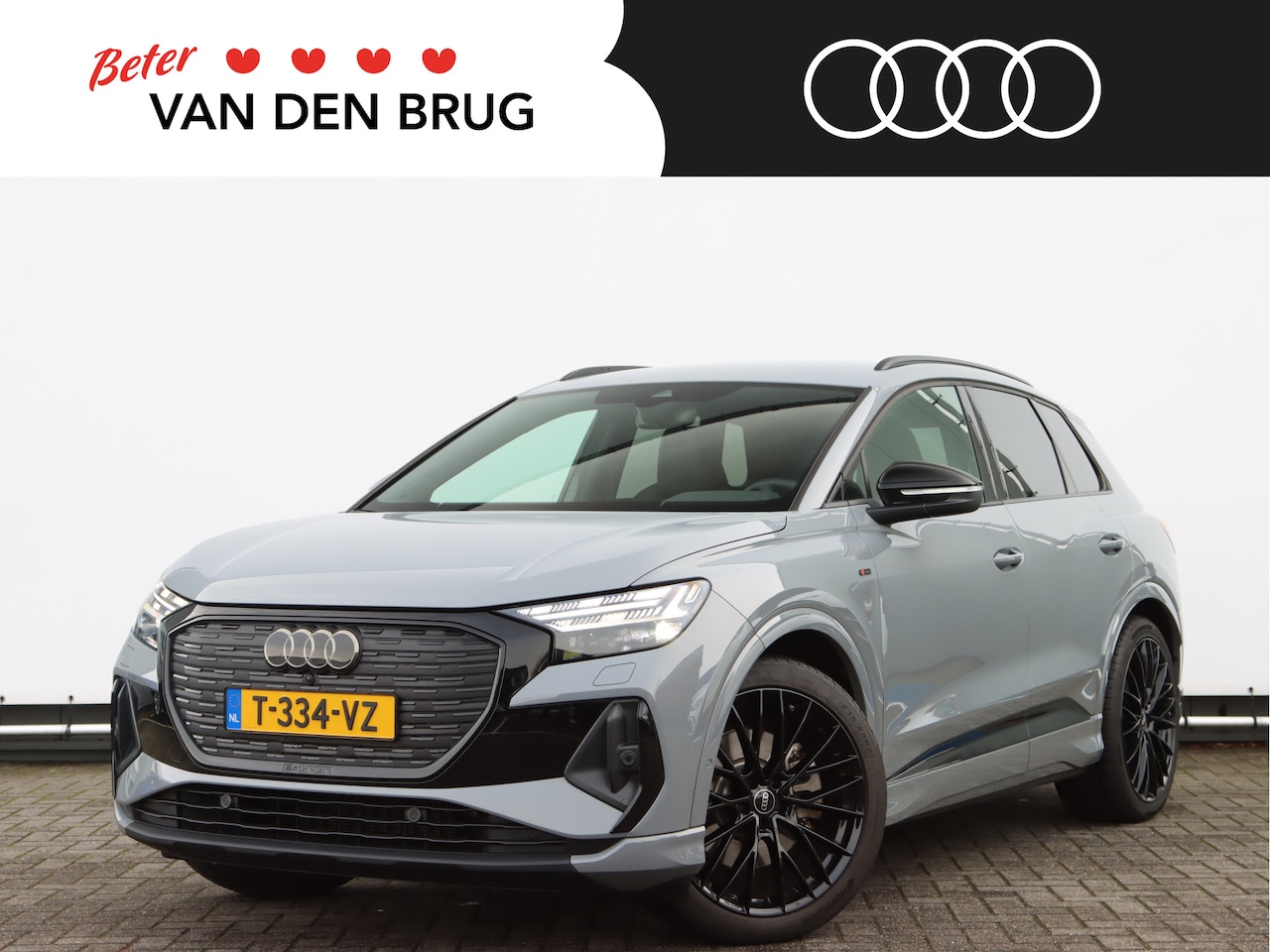 Audi Q4 e-tron - 40 | S edition 77 kWh | 150 kW/204pk | Matrix LED | MMI navigatie plus | Donker glas achte - AutoWereld.nl