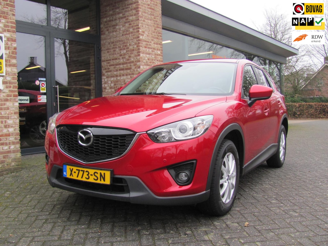 Mazda CX-5 - Mazda CX-5 2.0 4WD, Navi, Achteruitrijcamera, Leder, Bose - AutoWereld.nl