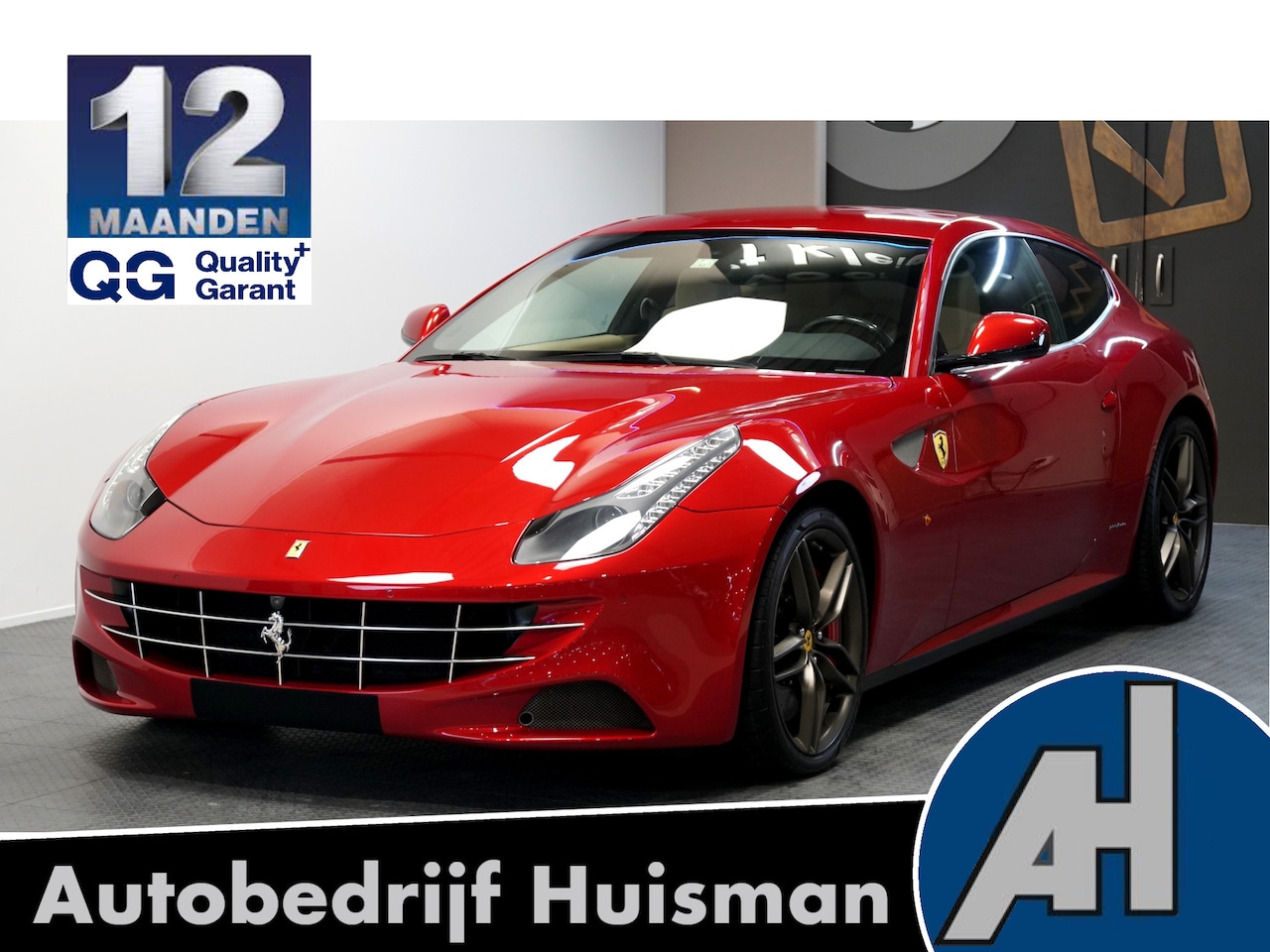 Ferrari FF - 6.3 V12 HELE Ferrari Approved tot 06-2024! ROSSO MARANELLO + LED STUUR + CARBON INTERIEUR - AutoWereld.nl