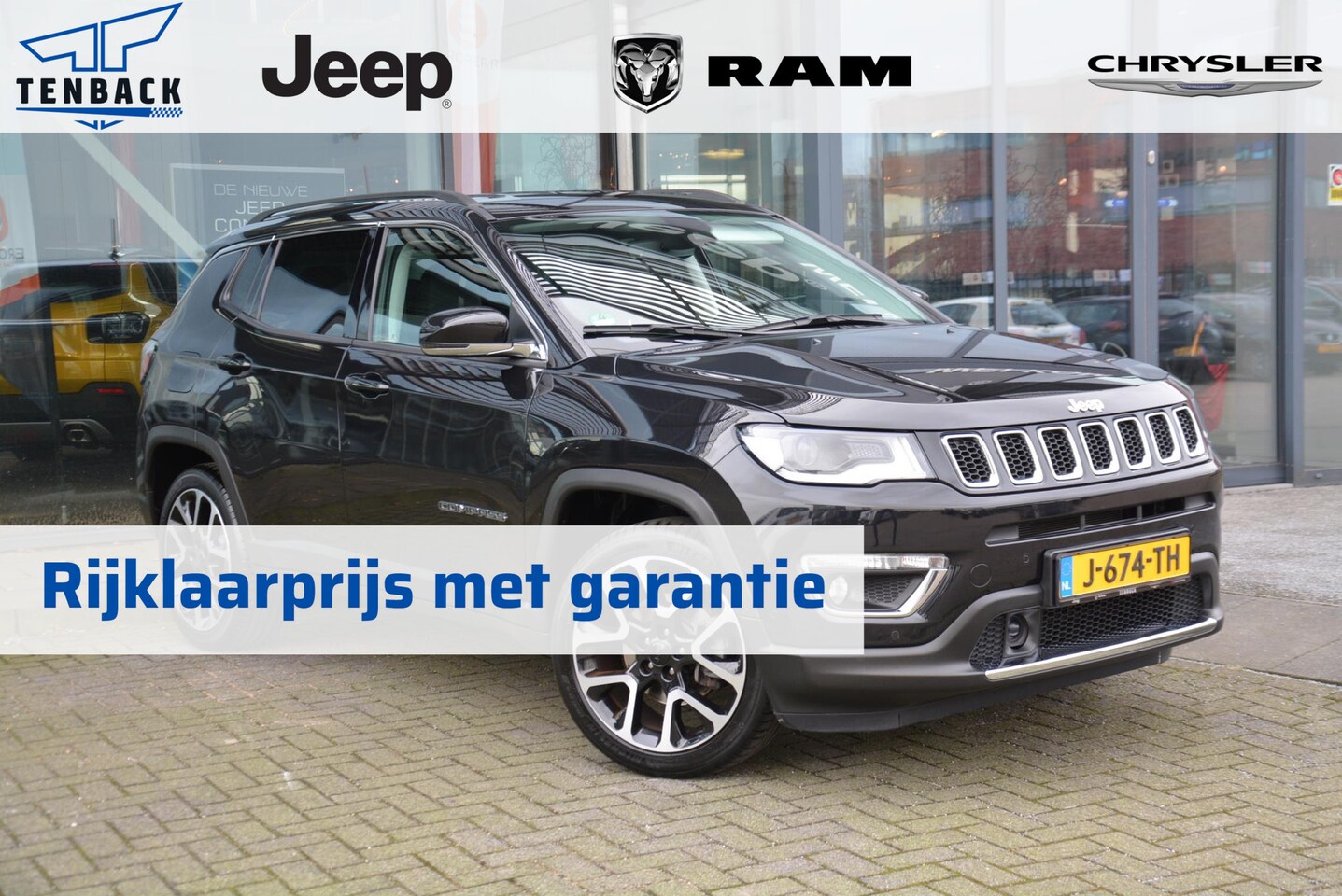 Jeep Compass - 1.3T Limited | 1e eigenaar | BTW auto | Rijklaarprijs met garantie - AutoWereld.nl