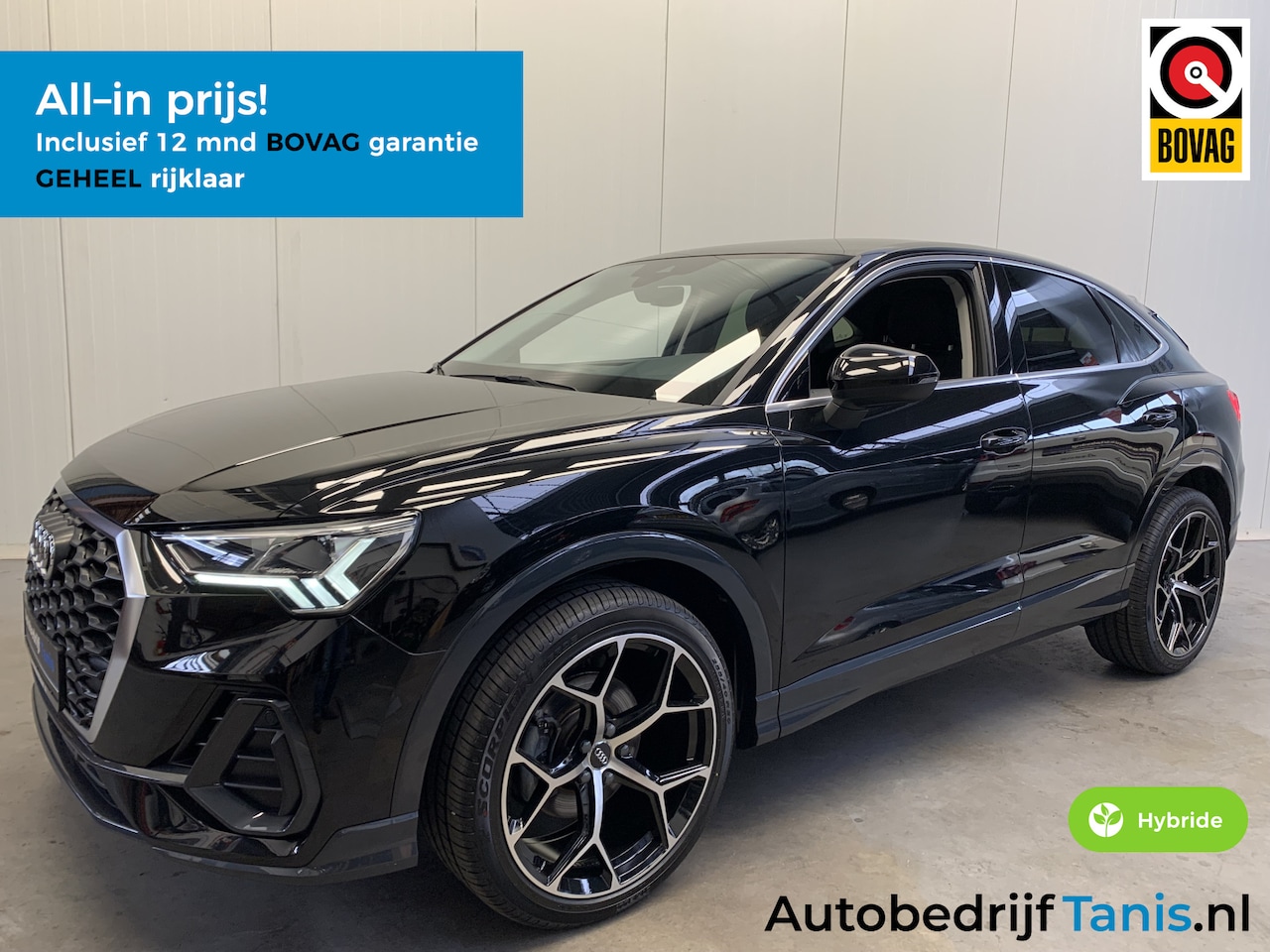 Audi Q3 Sportback - 35 TFSI 150PK M-HEV Pro Line Sport NAVIGATIE-ADAPTIVE CRUISE CONTROL-LANE.ASSIST-AIRCO/ECC - AutoWereld.nl