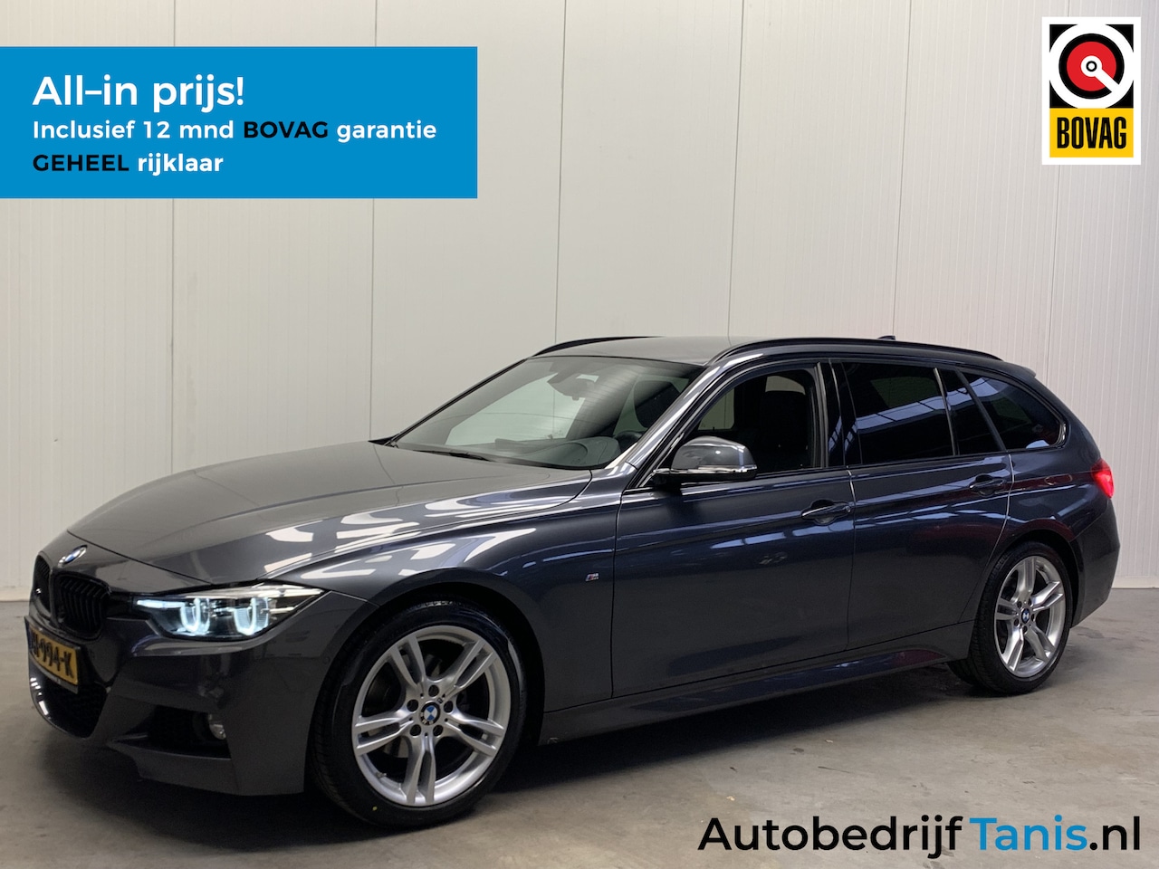 BMW 3-serie Touring - 318i M Sport Black Edition NAVI.Pro-LEDER-SPORT.INT-CAMERA-PDC-AIRCO/ECC-CRUISE CONTROL - AutoWereld.nl