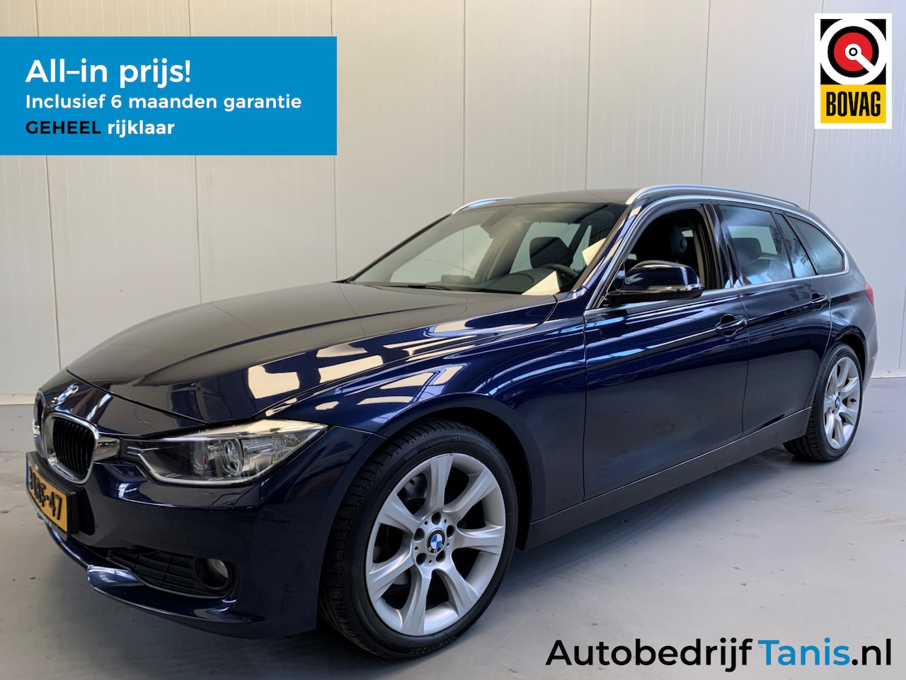 BMW 3-serie Touring - 320d High Executive NAVI-LEDER-XENON-PDC-DAKRAIL-CRUISE - AutoWereld.nl