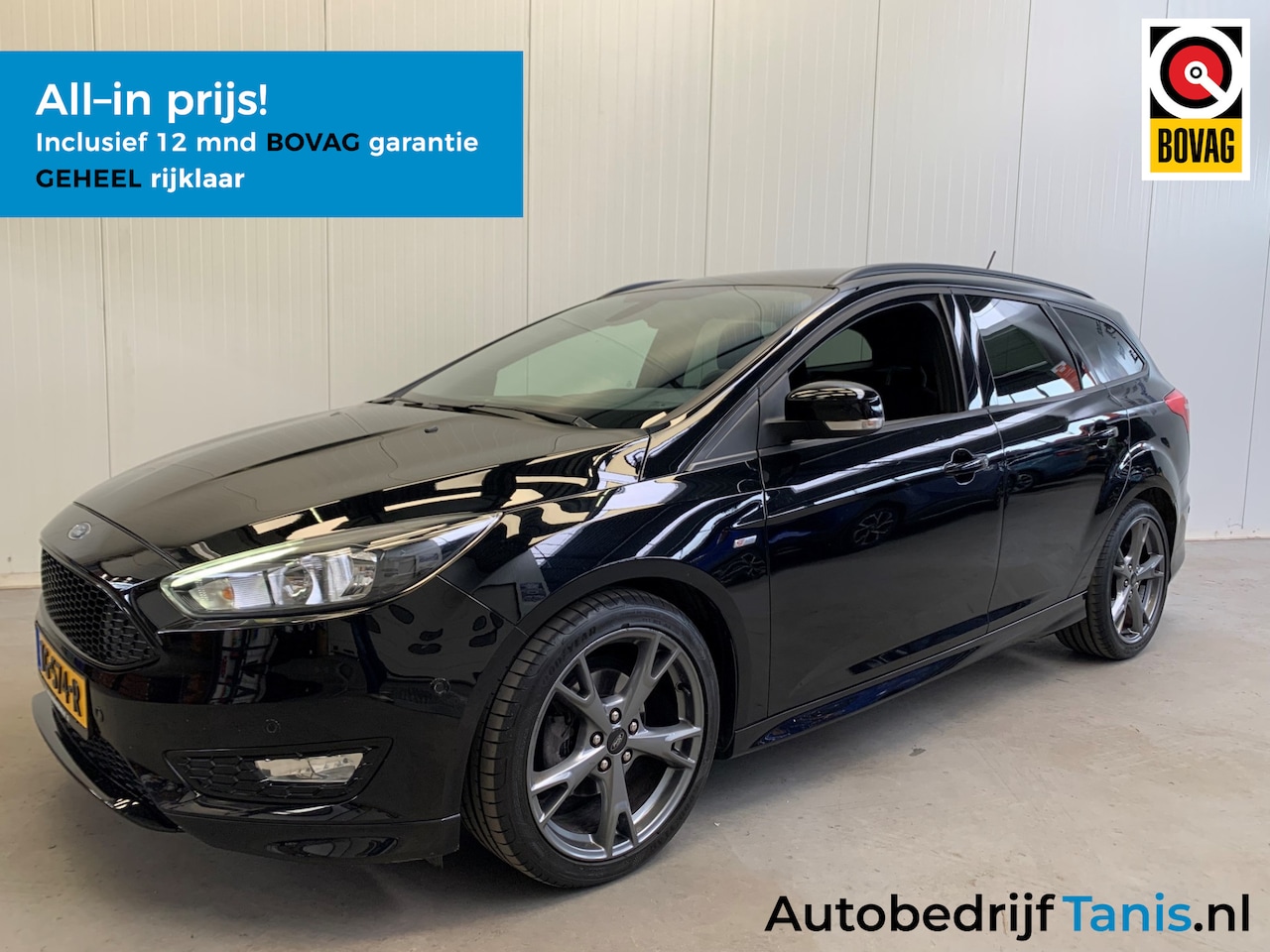 Ford Focus Wagon - 1.0 ST-Line NAVIGATIE-AIRCO/ECC-PARC.FUNCTIE-PDC-CRUISE CONTROL - AutoWereld.nl