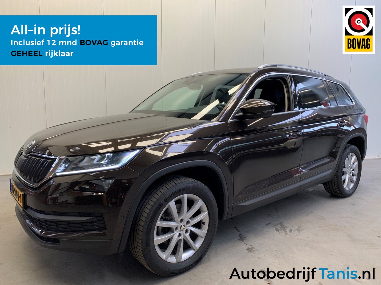 Skoda Kodiaq - 1.4 TSI ACT Style Business XENON-LEDER-NAVI-PARC.ASSIST-ECC-PDC-TREKHAAK ELECTRISCH. - AutoWereld.nl