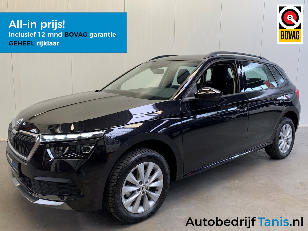 Skoda Kamiq - 1.0 TSI Tour de France AIRCO-PDC-NAVI by CARPLAY-PDC-LANE ASSIST-MODEL 2023 - AutoWereld.nl