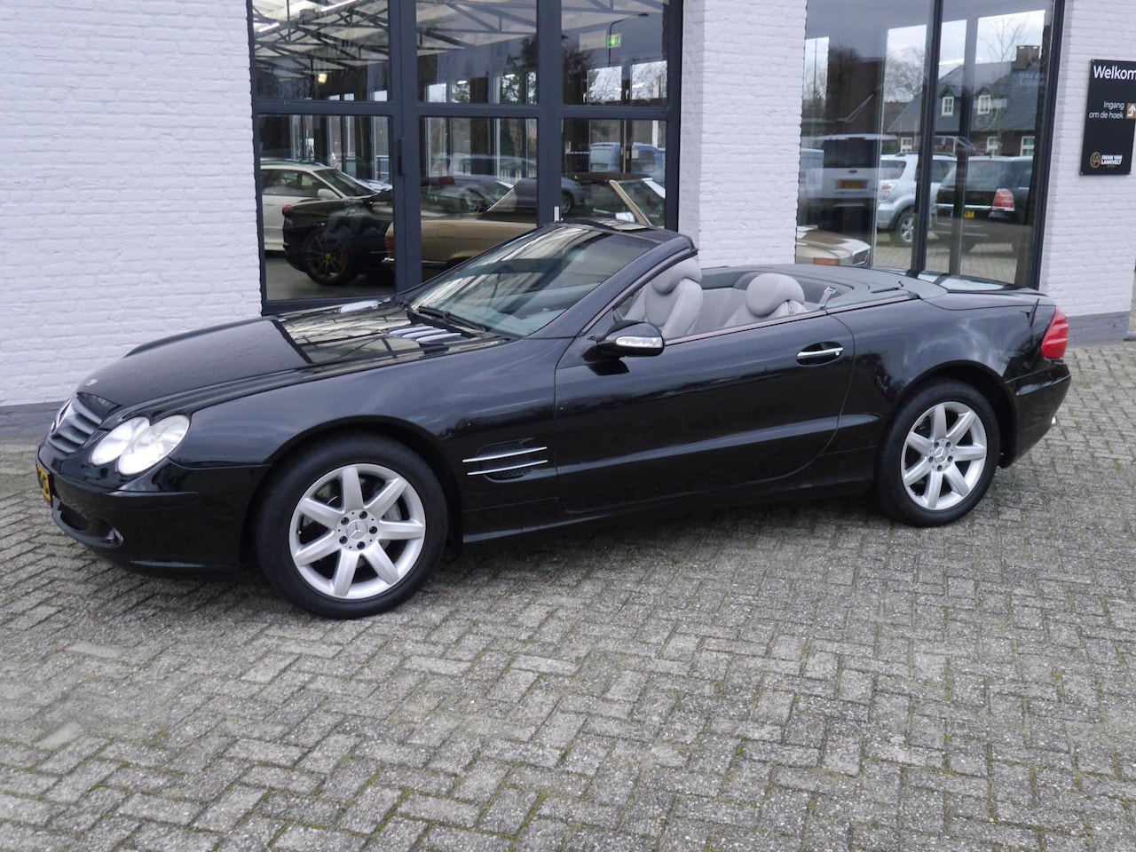 Mercedes-Benz SL-klasse - 500 XENON VERWARMDE MEMORY STOELEN SUPER STAAT - AutoWereld.nl