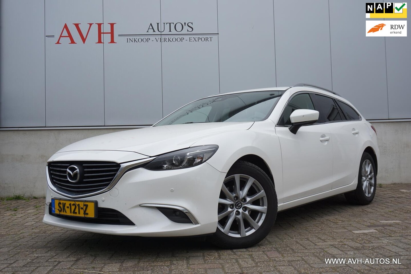 Mazda 6 Sportbreak - 2.2D SkyActiv-D 150 Skylease 2.2D SkyActiv-D 150 Skylease+ - AutoWereld.nl