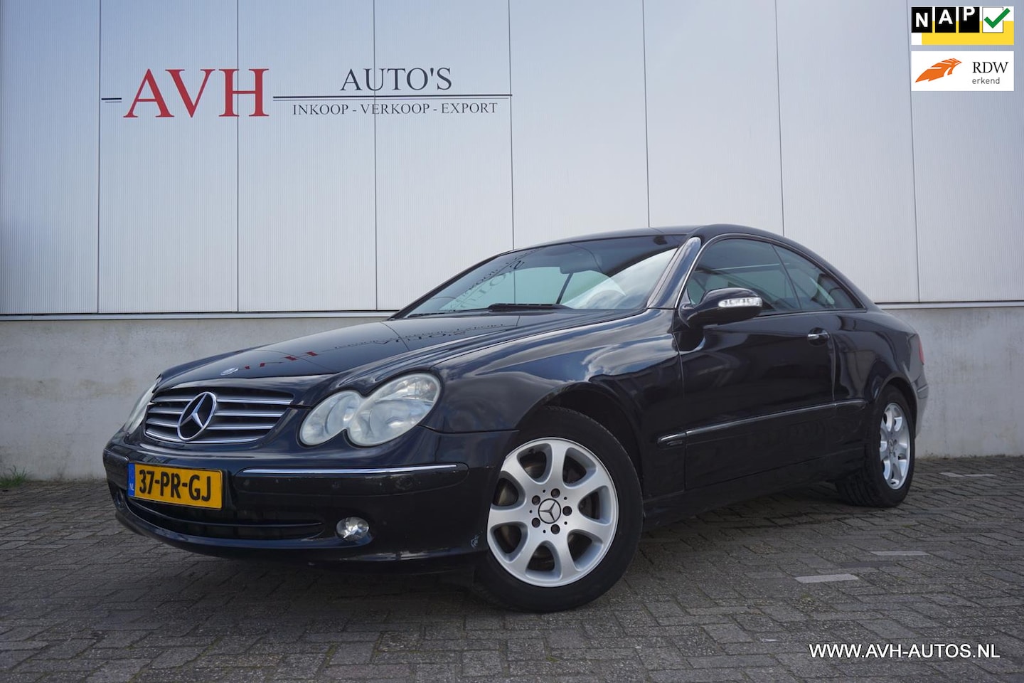 Mercedes-Benz CLK-klasse Coupé - 200 K. Elegance Automaat - AutoWereld.nl