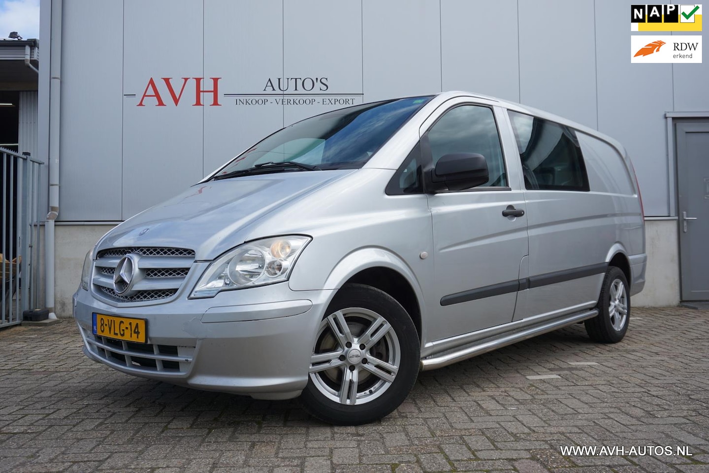 Mercedes-Benz Vito - 110 CDI 320 Lang Dubbel Cabine Luxe - AutoWereld.nl