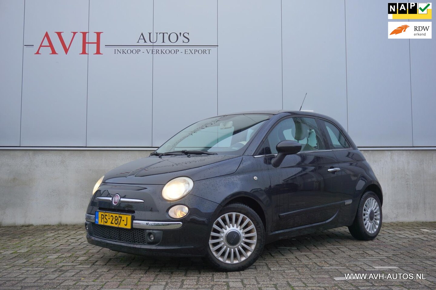 Fiat 500 - 0.9 TwinAir 0.9 TwinAir, Panoramadak!! - AutoWereld.nl