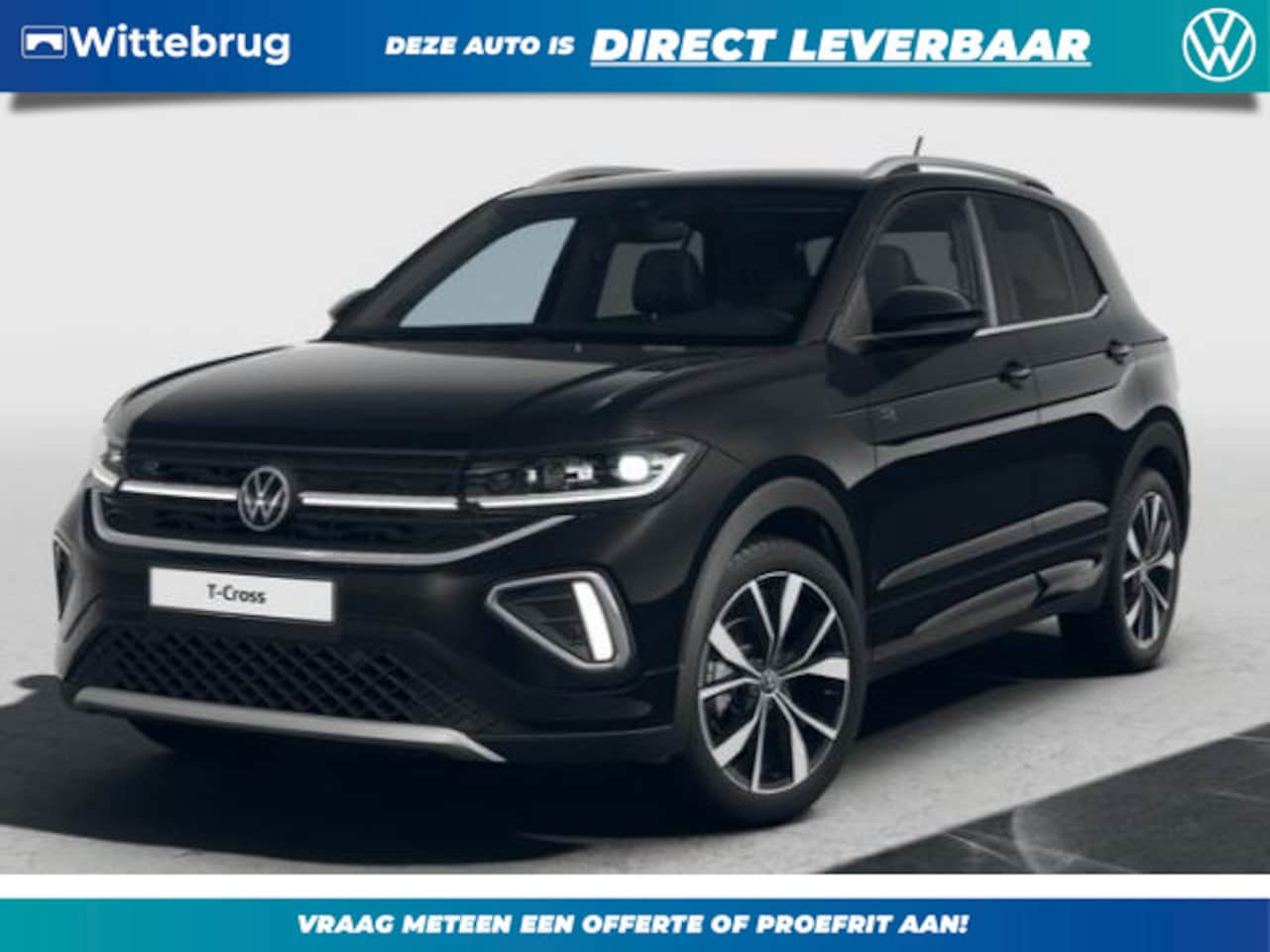 Volkswagen T-Cross - 1.0 TSI R-Line !!!Profiteer ook van 2.000 EURO inruilpremie!!! - AutoWereld.nl