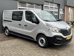 Renault Trafic - 1.6 dCi T29 L2H1 DC Marge Btw /Bpm vrij Airco Cruise controle Navigatie Dubbele cabine 1e