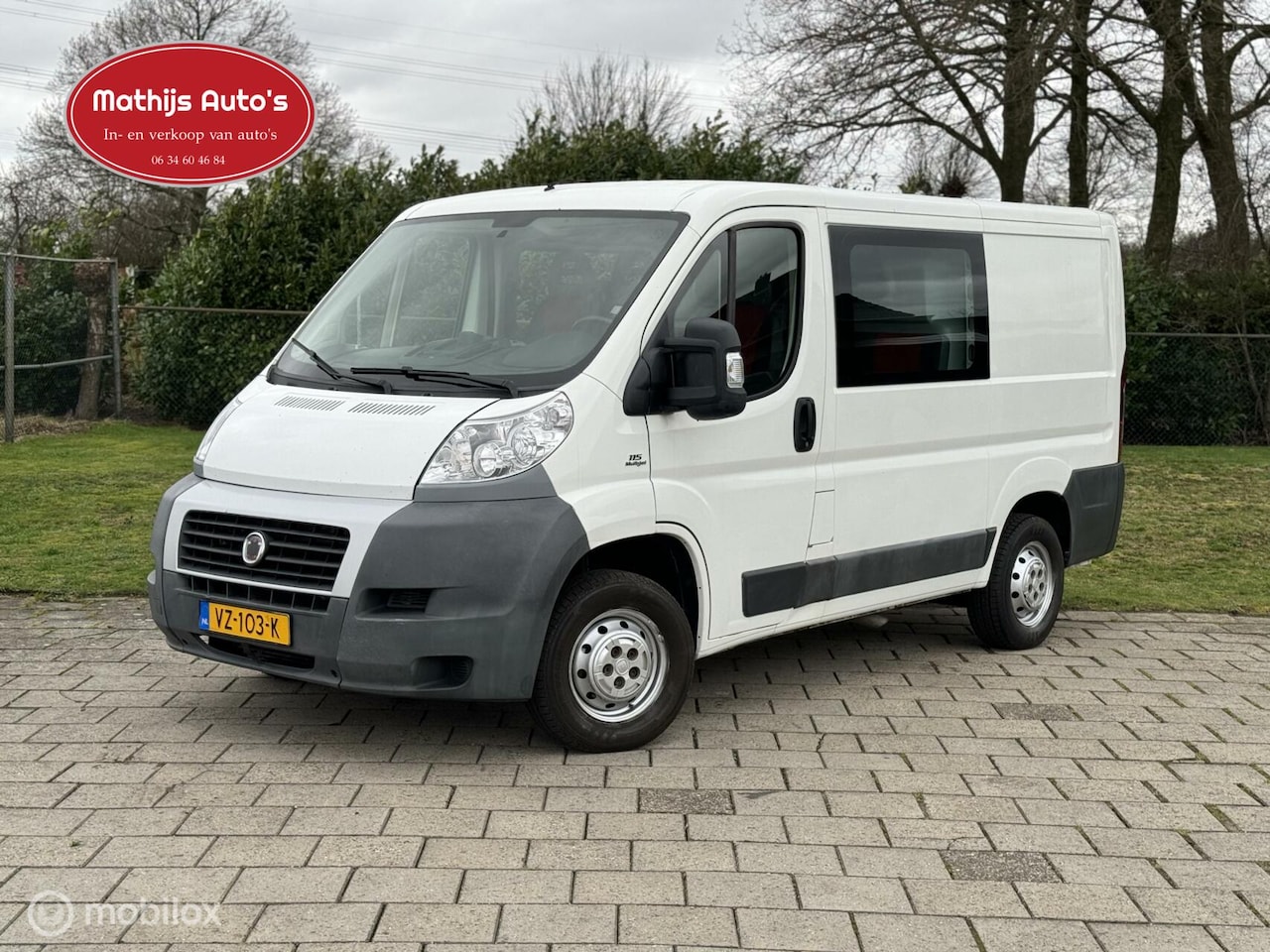 Fiat Ducato - bestel 30 2.0 MultiJet Dubbelcabine Marge Airco Cruise Control Nieuwe APK! - AutoWereld.nl