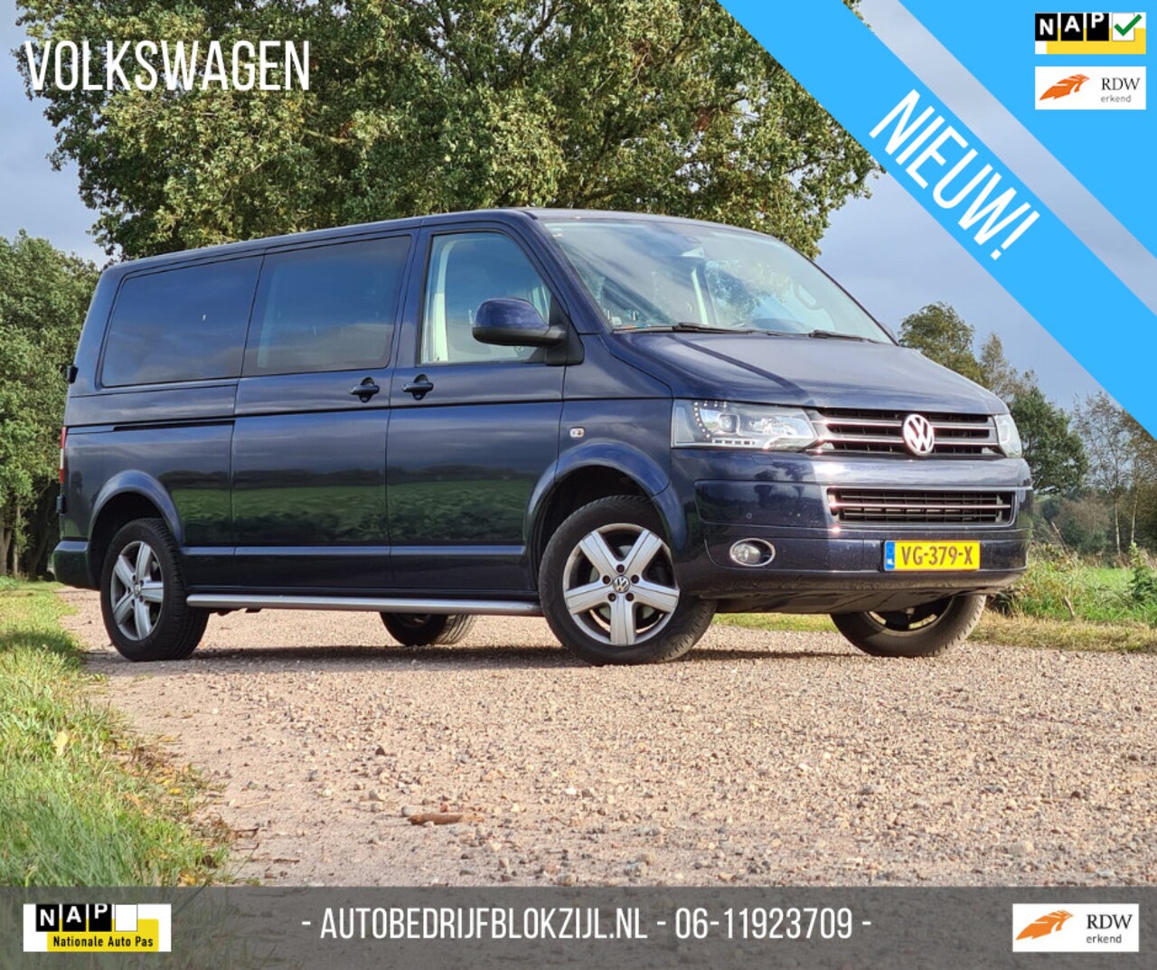 Volkswagen Transporter - 2.0 TDI L2H1 DC Comfortline 2.0 TDI L2H1 DC Comfortline - AutoWereld.nl