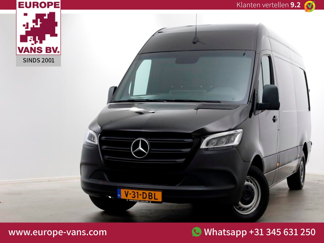 Mercedes-Benz Sprinter - 316 CDI 163pk L2H2 RWD Airco/LED/Trekhaak 3500kg 03-2020 - AutoWereld.nl