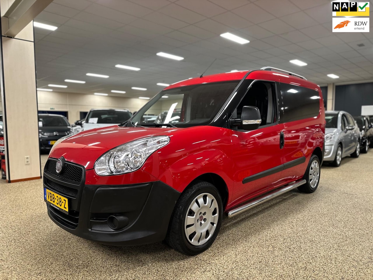 Fiat Doblò Cargo - 1.4*marge*Benzine bestel*Side bars*Trekhaak*Schuifdeur. - AutoWereld.nl