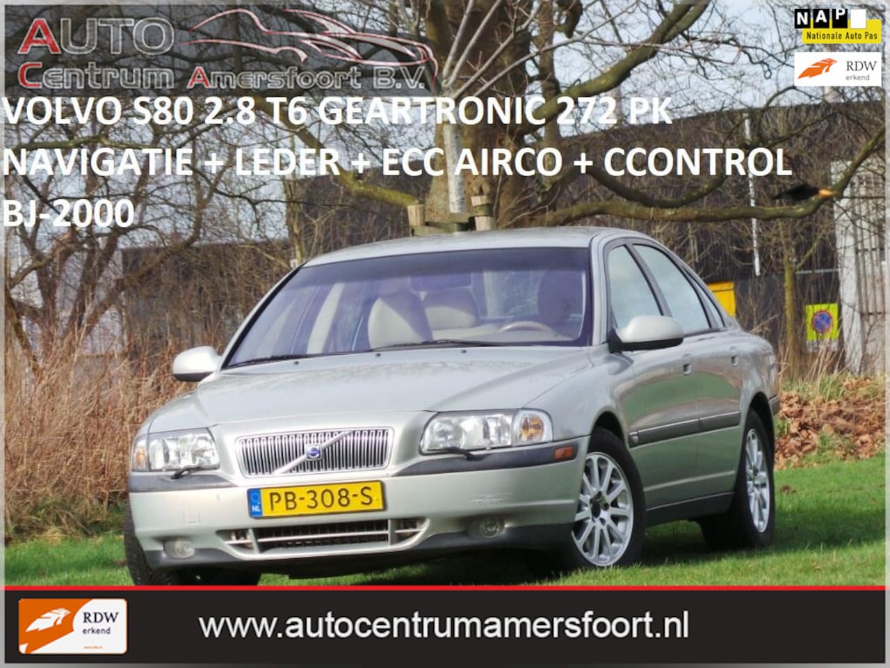 Volvo S80 - 2.8 T6 Geartronic 2.8 T6 Geartronic ( INRUIL MOGELIJK ) - AutoWereld.nl