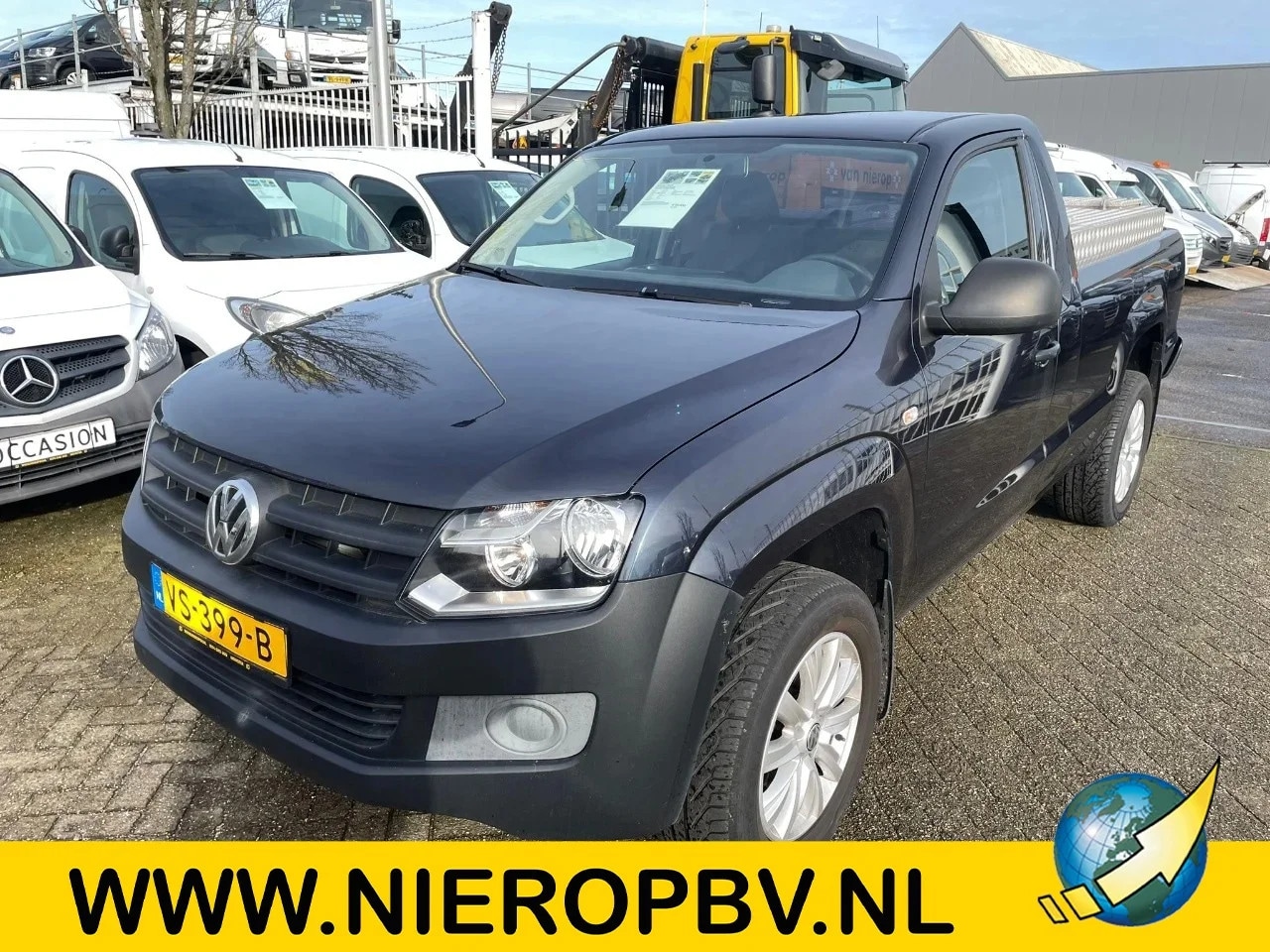 Volkswagen Amarok - 2.0TDI Bleumotion Automaat Airco Navi 180PK 3000KG Trekhaak - AutoWereld.nl