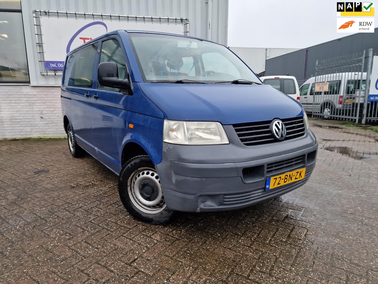 Volkswagen Transporter - 1.9 TDI 300 T800 Baseline Budgetline DC Airco - AutoWereld.nl