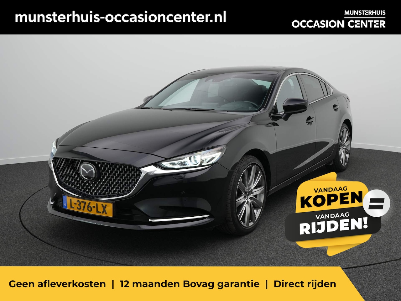 Mazda 6 - 2.0 SkyActiv-G 165 Signature - Automaat - Luxe uitvoering - AutoWereld.nl