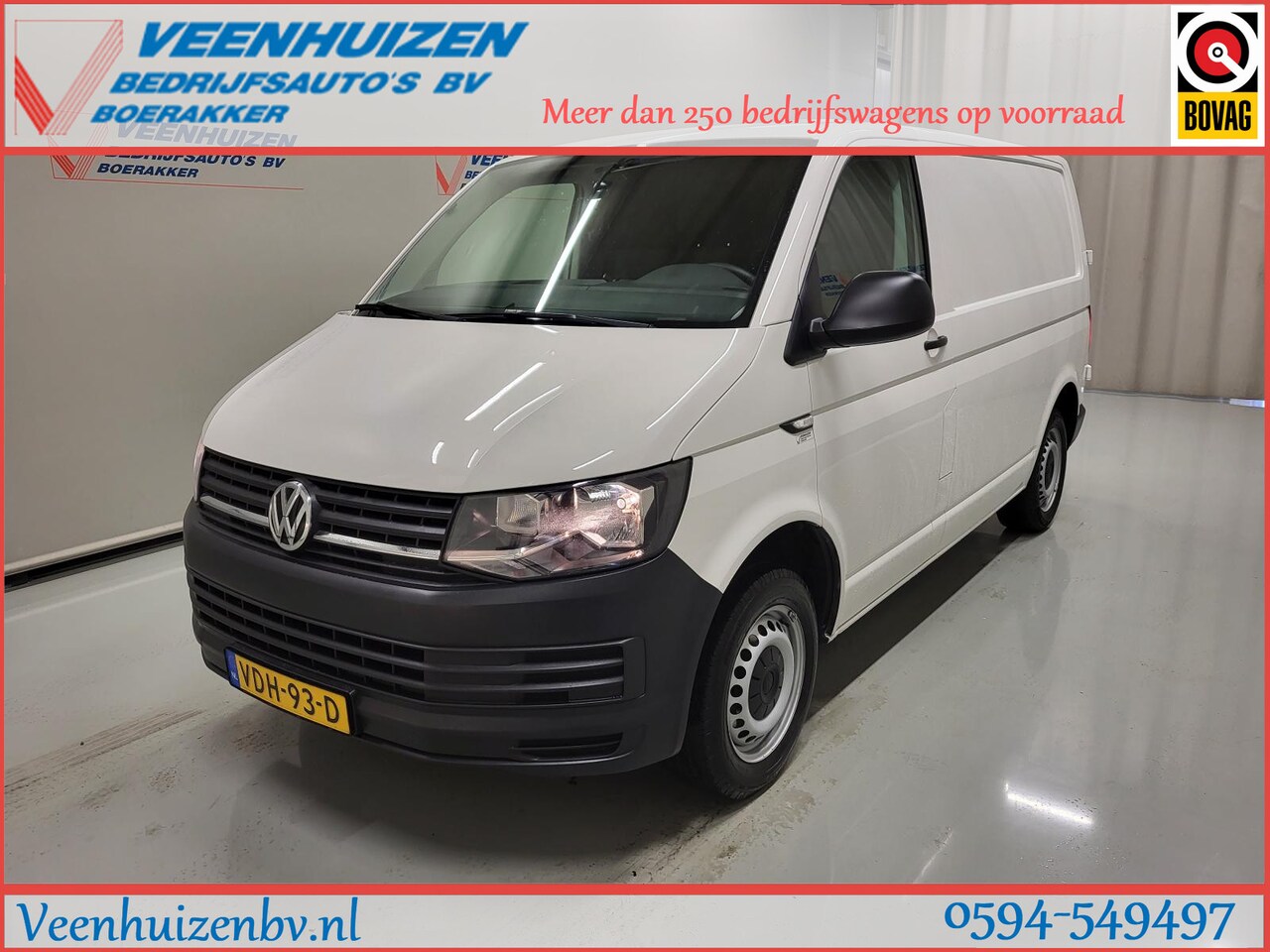 Volkswagen Transporter - 2.0TDI Airco Euro 6! - AutoWereld.nl