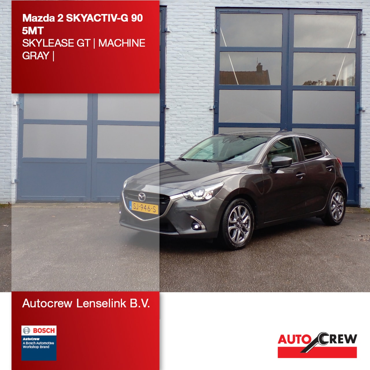 Mazda 2 - 1.5 Skyactiv-G SkyLease GT 1.5 SKYACTIV-G 90PK Skylease GT - AutoWereld.nl