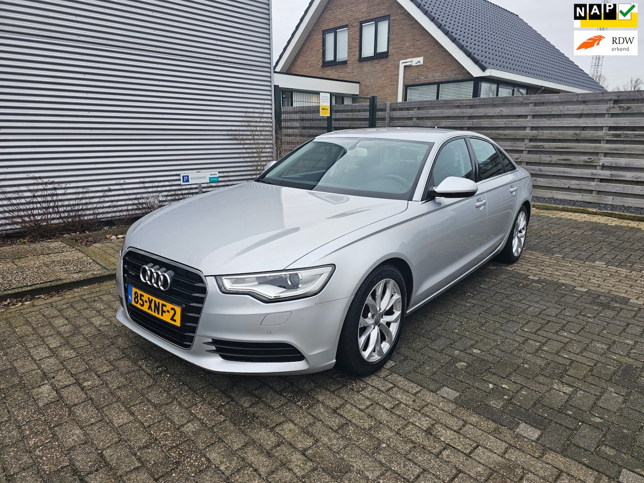 Audi A6 Limousine - 2.8 FSI quattro Pro Line Plus Automaat NAV.+ Clima Bj:2012 NAP! - AutoWereld.nl