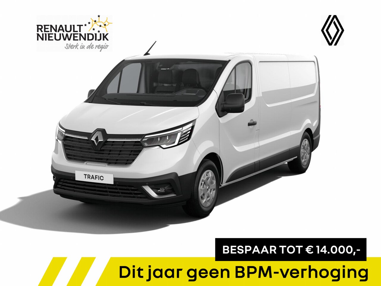 Renault Trafic - Gesloten Bestel L2H1 T30 dCi 110 6MT Start Achteruitrijcamera - AutoWereld.nl