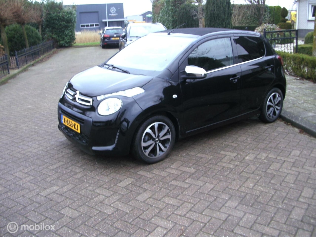 Citroën C1 - 1.0 VTi Airscape Feelbj2019 zwart metaliek - AutoWereld.nl