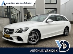 Mercedes-Benz C-klasse Estate - 180 Business Solution AMG | NL Auto/1e Eig./Navi/Camera/Clima/Cruise/Pano Dak