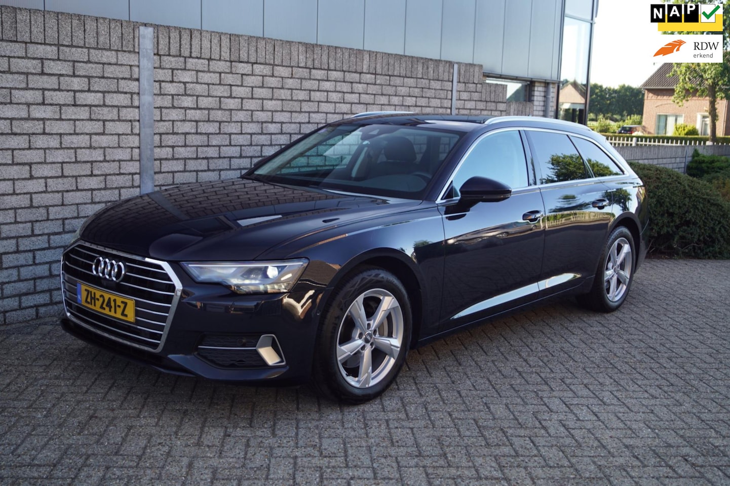 Audi A6 Avant - 45 TFSI Sport Lease Edition Autom Leder Xenon Navo 360 Camera Clima 2x PDC LMV Trekhaak EN - AutoWereld.nl