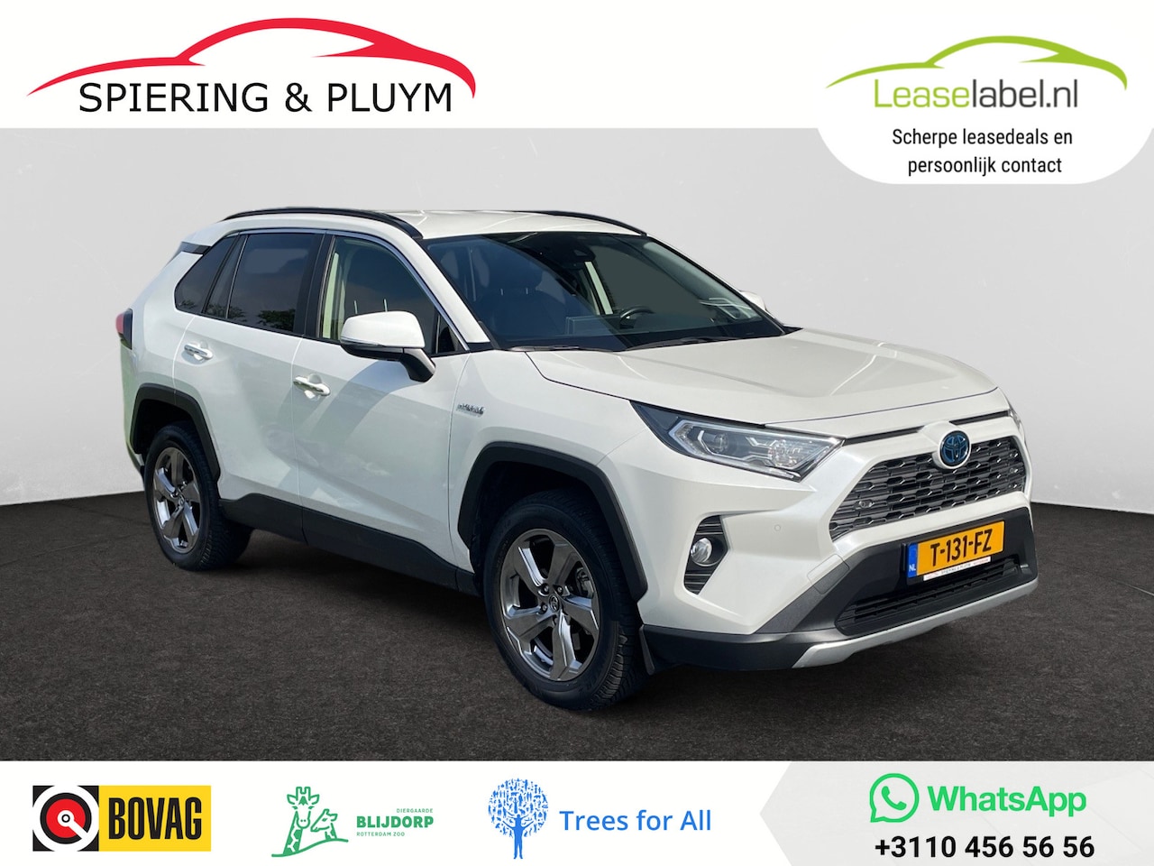 Toyota RAV4 - 2.5 Hybrid Executive | Leder | JBL | Adaptive Cruise - AutoWereld.nl