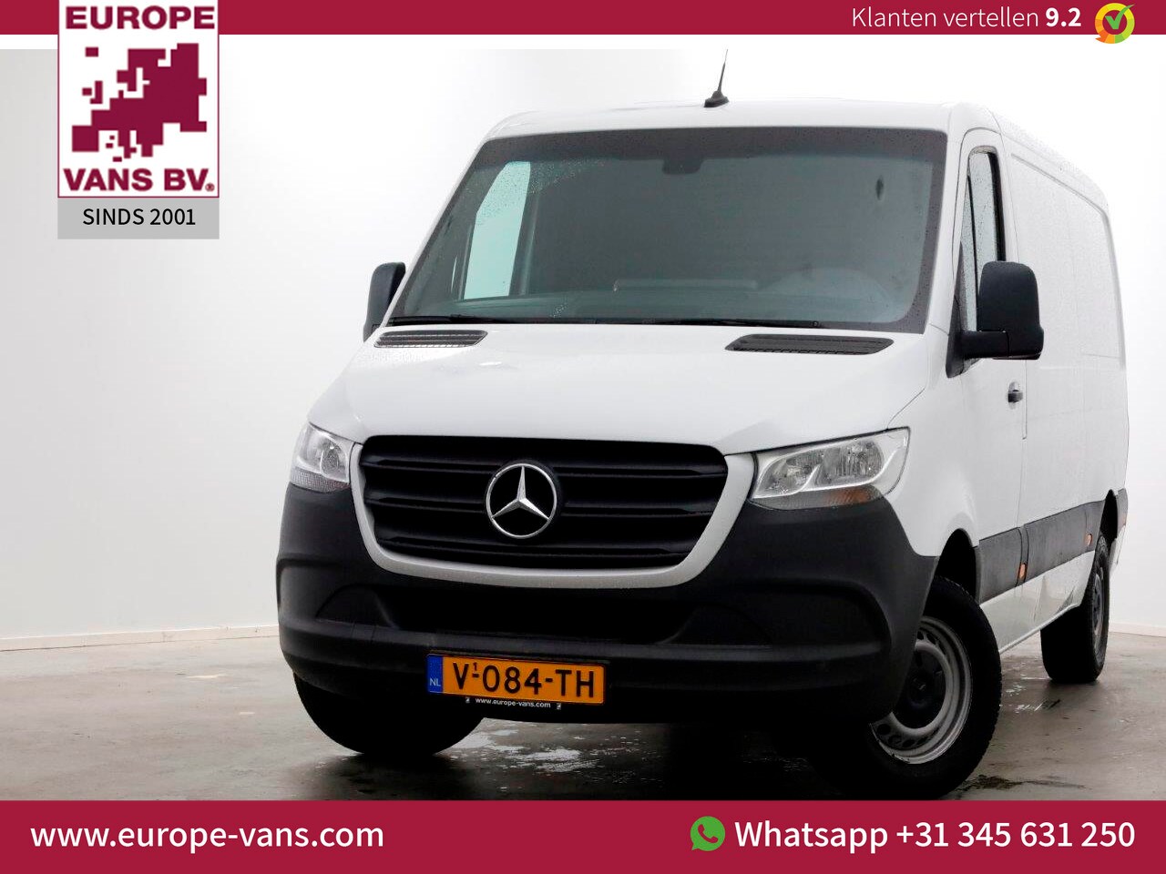 Mercedes-Benz Sprinter - 314 CDI 143pk E6 L2H1 RWD Airco/Navi 11-2018 - AutoWereld.nl