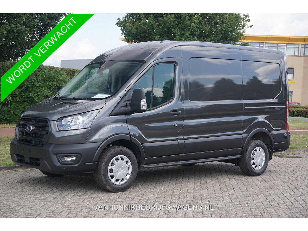 Ford Transit - 350M 130PK L2H2 Climate, 12" Sync 4 met Apple CP/Android A, Trekhaak!! NR. N09* - AutoWereld.nl