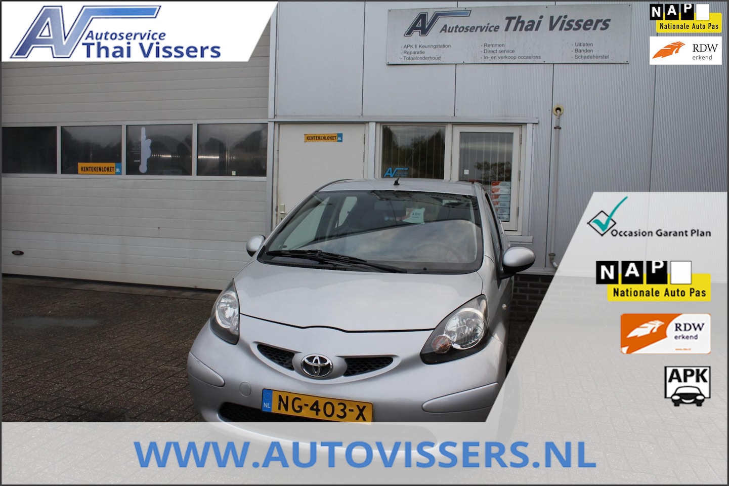 Toyota Aygo - 1.0-12V + Automaat 5Deurs Airco Elektr Raam Apk - AutoWereld.nl