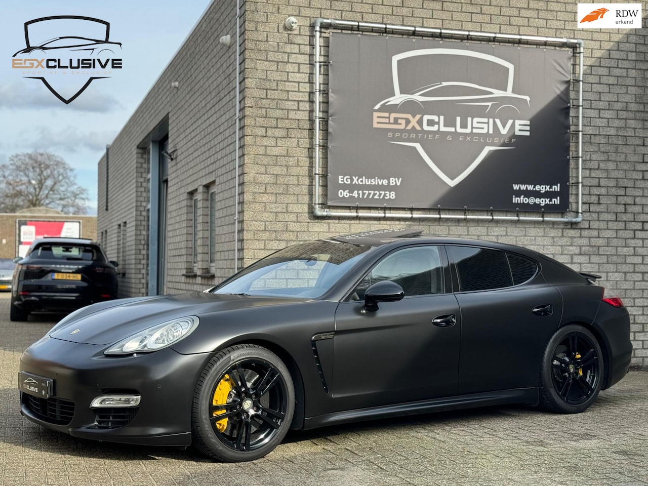 Porsche Panamera - 4.8 Turbo S Ceramic/Burmester/Chrono 551PK/Alcantara - AutoWereld.nl