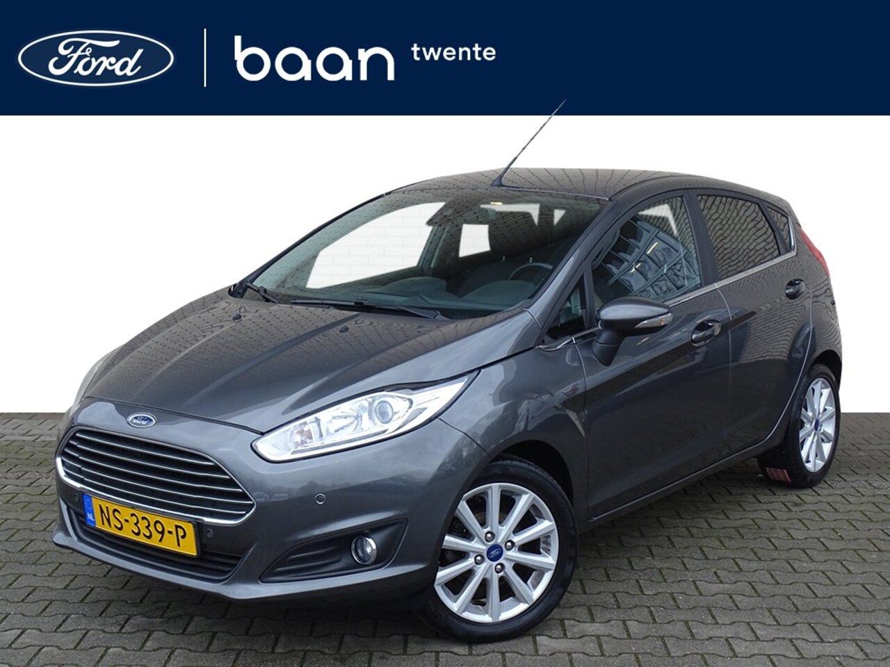 Ford Fiesta - 1.0 Turbo 100pk Titanium trekhaak / pdc/ voorruitverw. / navi / privacy glass - AutoWereld.nl