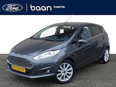 Ford Fiesta - 1.0 Turbo 100pk Titanium trekhaak / pdc/ voorruitverw. / navi / privacy glass