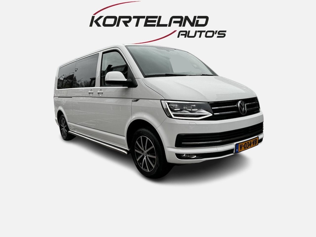 Volkswagen Transporter - 2.0 TDI L2H1 DC Highline NAVI,LEER,LED - AutoWereld.nl