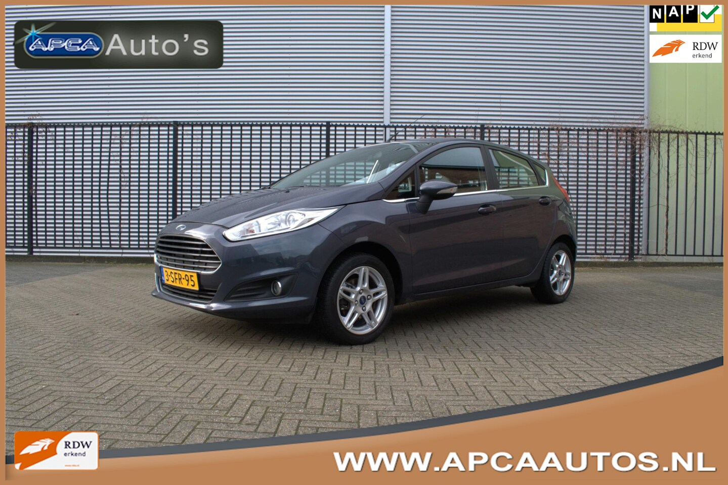 Ford Fiesta - 1.0 Titanium NLauto 1e Eig 5 Deurs Airco OH Volledig - AutoWereld.nl