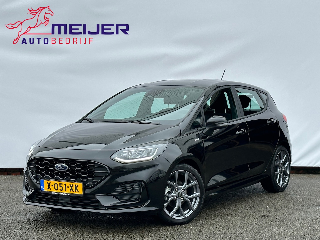 Ford Fiesta - 1.0 EcoBoost Hybrid ST-Line X Stoel + Stuurverwarming | Sportvelgen | Clima | Cruise | LED - AutoWereld.nl