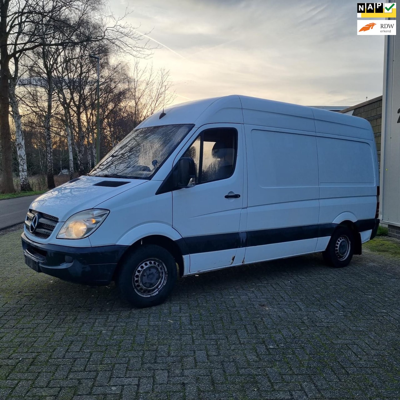 Mercedes-Benz Sprinter - 209CDI LANG HOOG 2009 NETTE STAAT - AutoWereld.nl