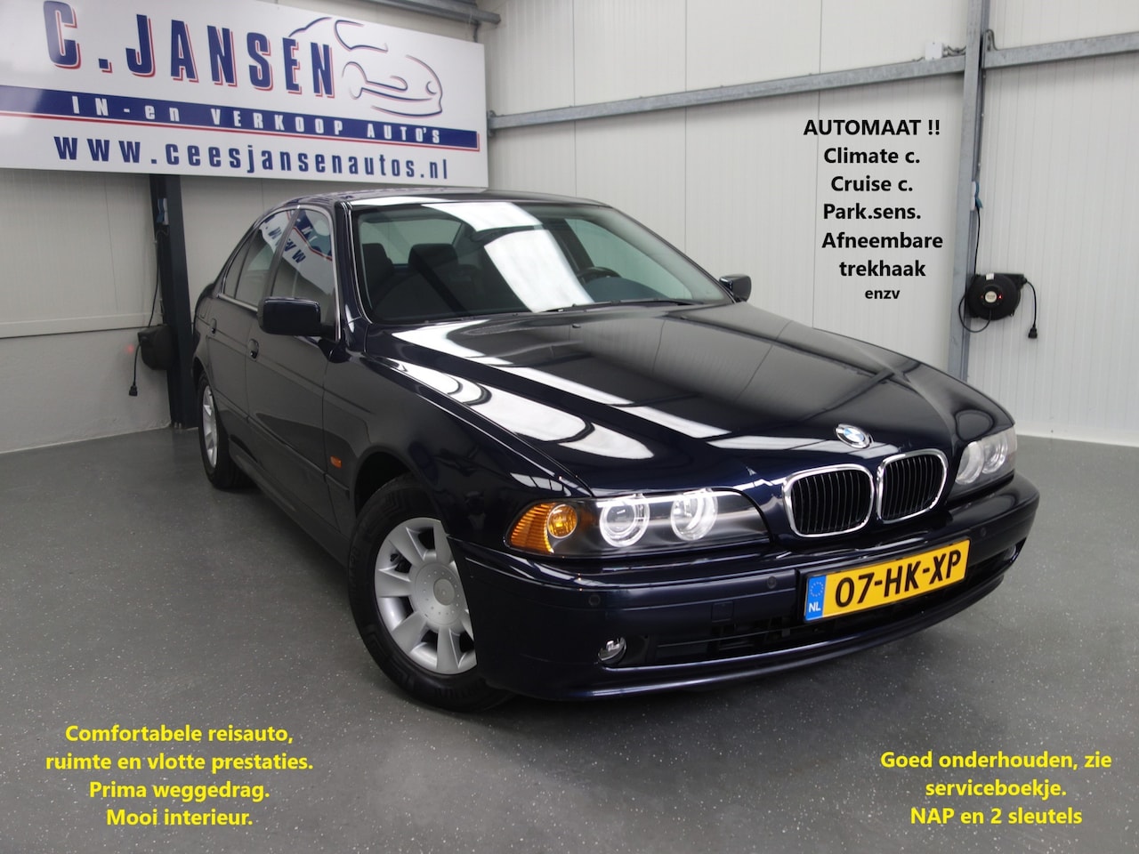 BMW 5-serie - 525i Executive KEURIGE AUTO !! - AutoWereld.nl