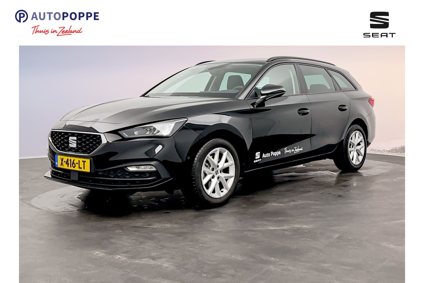 Seat Leon Sportstourer - 1.0 eTSI Style Business Intense DSG - 110 PK - AutoWereld.nl