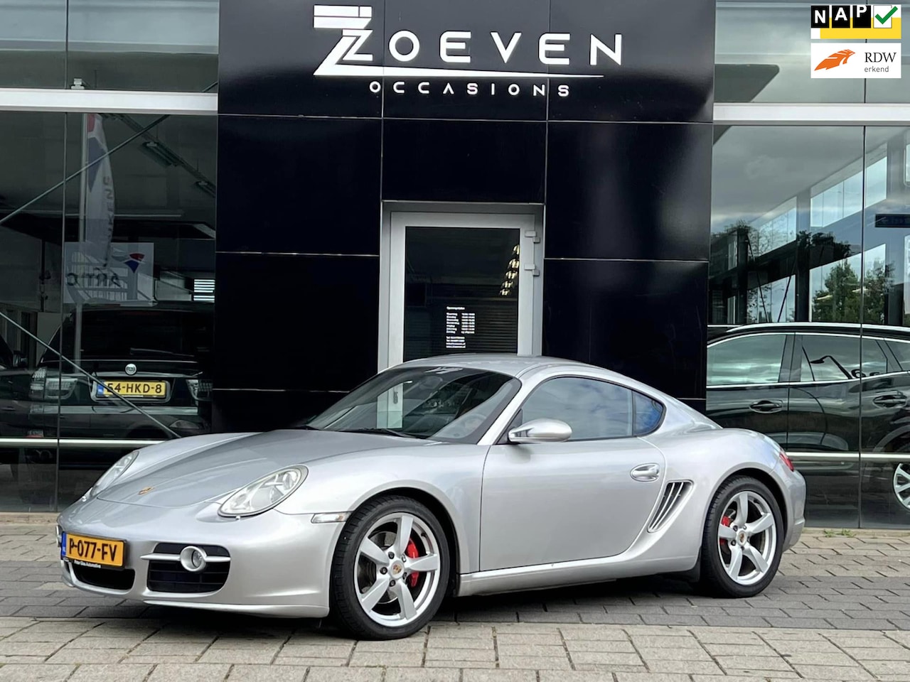 Porsche Cayman - S S 3.4 AUT 2006 Grijs Youngtimer!/ECC/113DKM/ Nieuwe APk bij aflevering!! - AutoWereld.nl