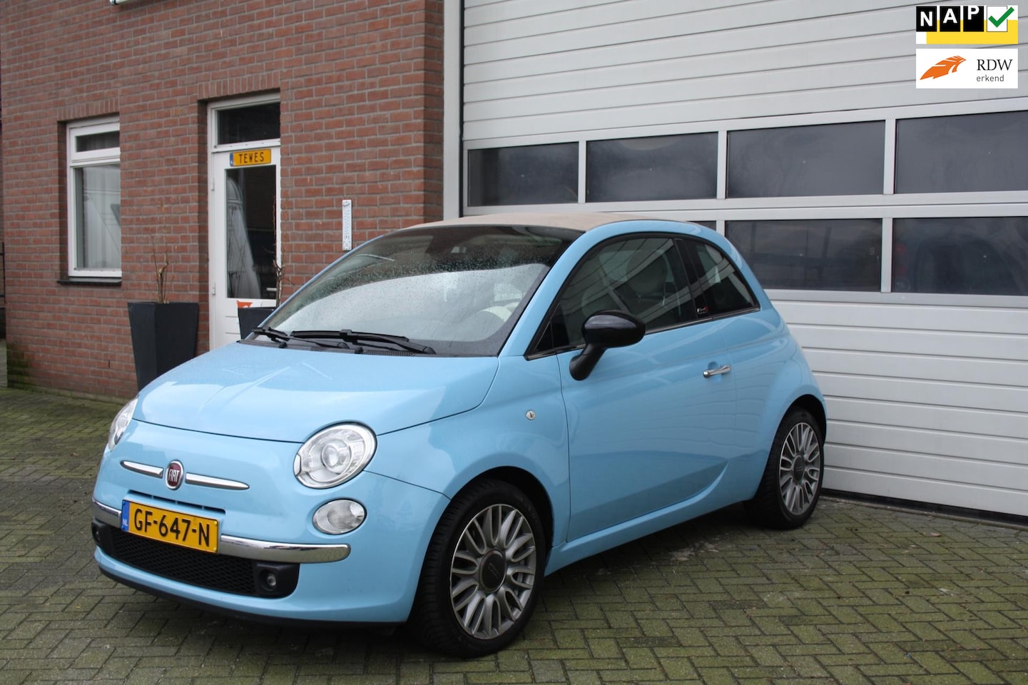 Fiat 500 C - 0.9 TwinAir Turbo cult. Nederlandse Auto Xenon Lederen Bekleding Navigatie Trekhaak - AutoWereld.nl